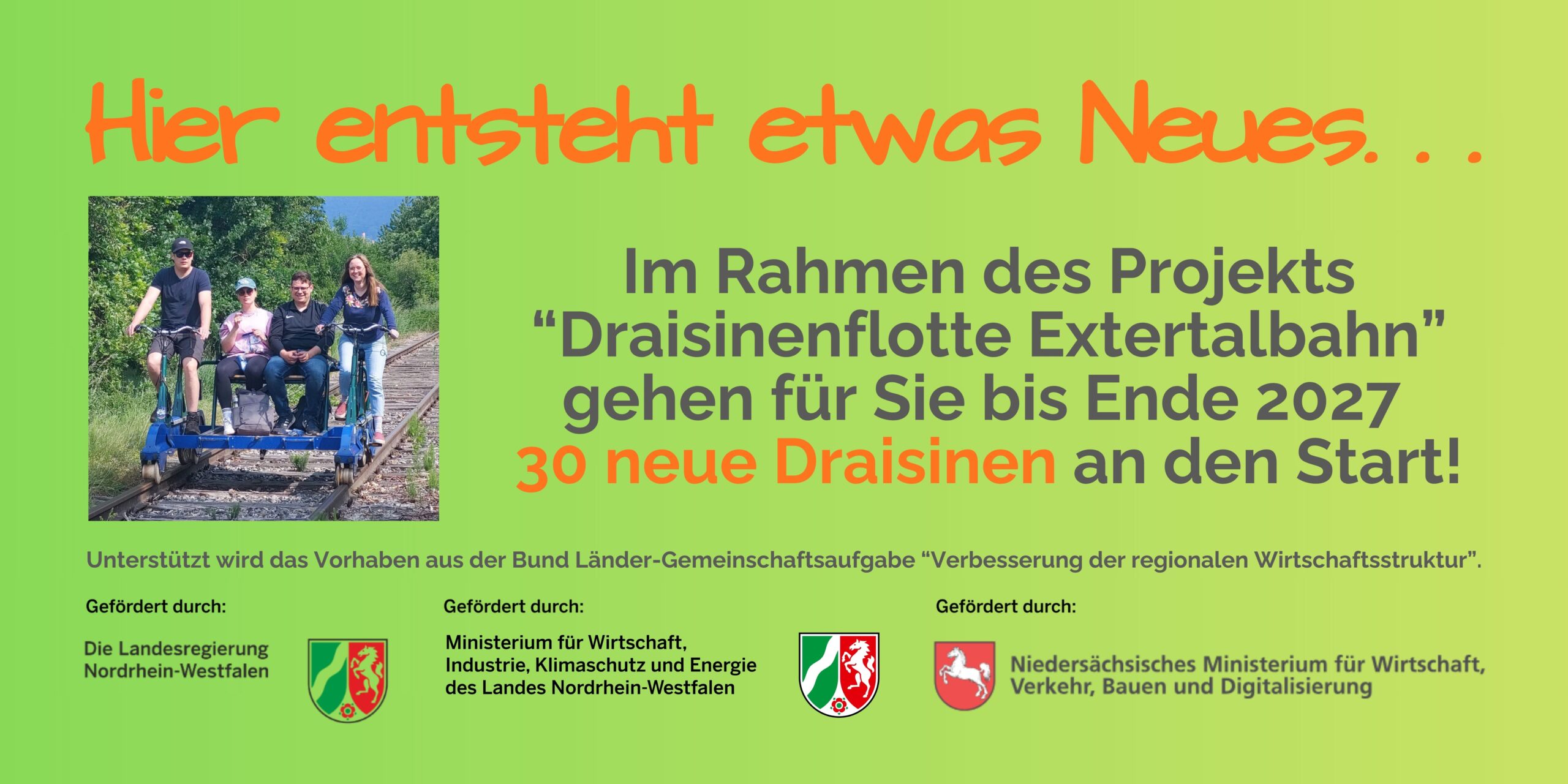 Banner für Website